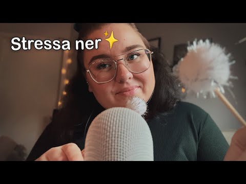 ASMR för dig som är stressad just nu ♥