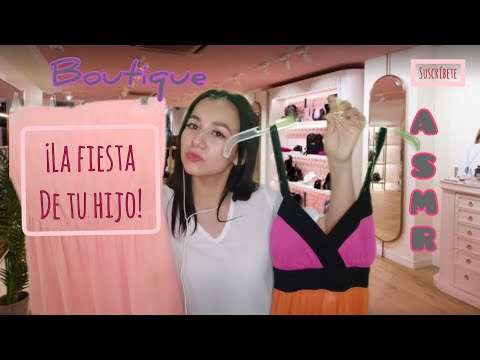 ASMR ESPAÑOL PERSONAL SHOPPER TASCAM  ROLE-PLAY