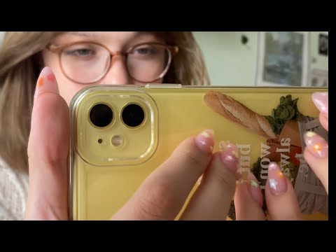 ASMR camera tapping
