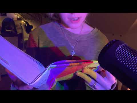ASMR Reading Genesis 1-2. Bible triggers. Whispering ❤️✝️