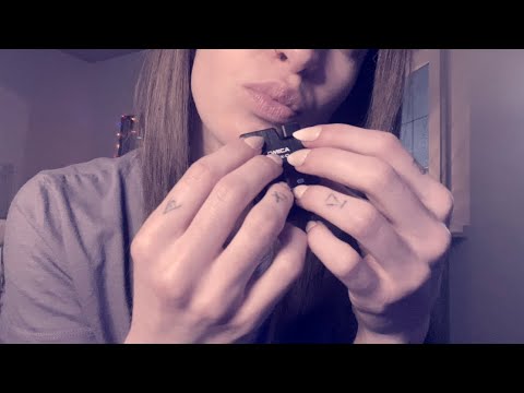 Mic tapping & tongue clicking ASMR w/ 💋