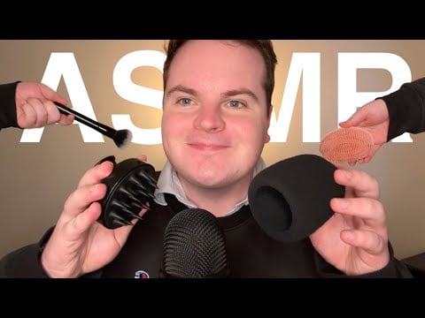 Fast Aggressive Asmr Mic Scratching Mic Pumping Brain Scratcher X