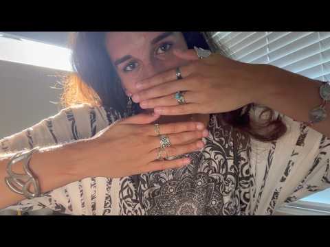 Lofi ASMR | Hand Motions w/ Jewelry (Snapping, Fluttering)