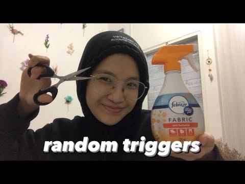 ASMR Random Triggers in 10 Minutes