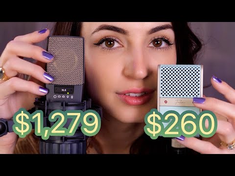 ASMR | Microphone Trigger Test & Comparison | AKG 414 vs Tula Mic