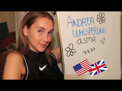 ASMR ENSEÑÁNDOTE INGLÉS🇬🇧🙄 (NO SOY GRINGA PT.2)