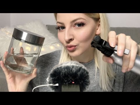 [ASMR] ♡ Water and Liquids Sounds (Ear to Ear) | german/deutsch