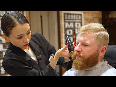 💈(ASMR) 2-Month Wait, But Worth It — Luxury Cut & Xtra Services by Fully Booked Japanese Lady Barber