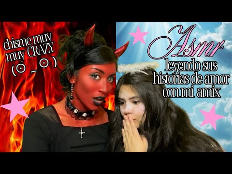 Chaotic ASMR 💔 Leyendo sus historias de amor con mi amix 😭💅🏻 (giggles, gossip & chaotic sounds)