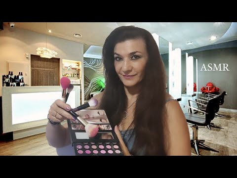 ASMR ROLE PLAY PRUEBA DE MAQUILLAJE