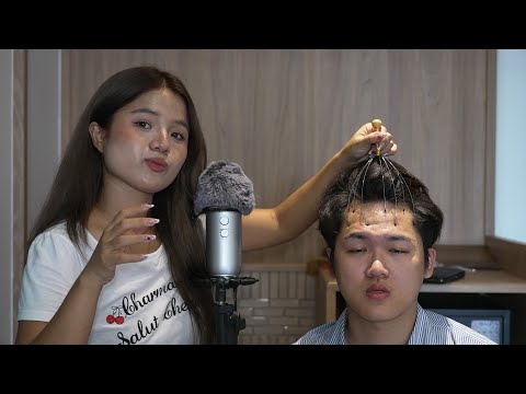 Thai girl gives me ASMR 💆🏻
