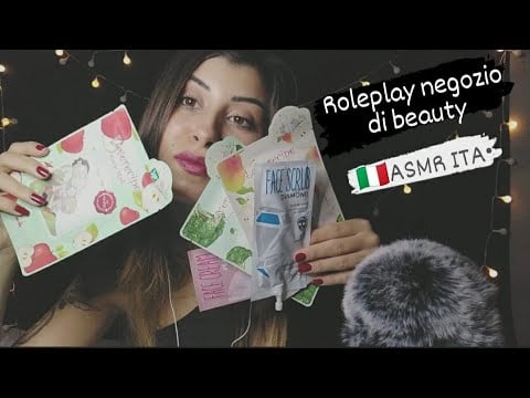 🇮🇹ASMR ITA• ROLEPLAY NEGOZIO DI BEAUTY 2⃣ #asmr #roleplay #negozio #beauty 😴