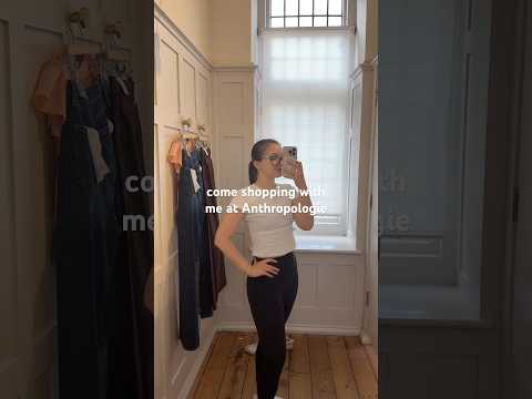 come shopping with me the Anthropologie sale #fashion #shoppingvlog