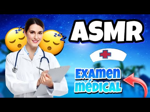 ASMR Français EXAMEN Médical complet avec ton nouveau médecin 😴💤 (Roleplay médecin)