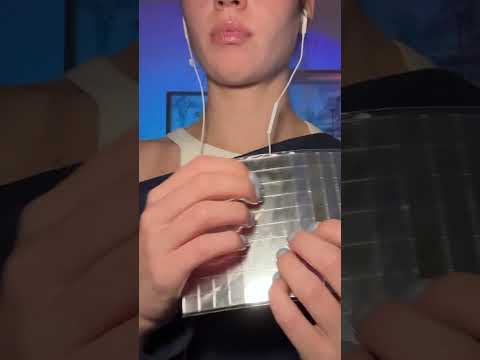 ASMR mesmerizing tapping 🪩 #asmrsounds #relax #visualtingle #asmr #triggersforsleep #asmrtapping