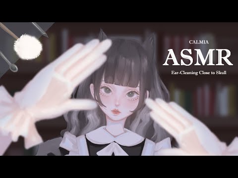 ୨୧⊹ASMR⊹୨୧ Ear Cleaning to the Skull｜no talking｜