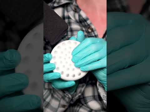 ASMR scalp massager sounds #asmr  #asmrsounds  #gloves