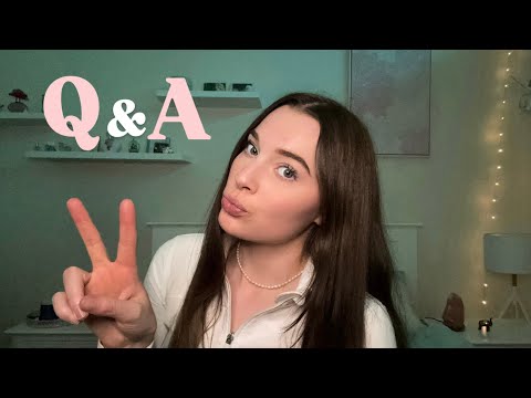 ASMR Q&A (Age? Fitness routine? Favourite dinosaur?) 🦕