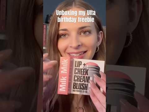 Unboxing my Ulta birthday freebie! Pt. 2 #asmrvideos #makeuphaul #asmrmakeup