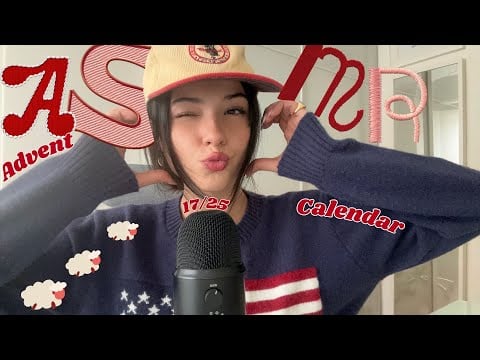 ASMR 17/25 🐑❤️ Fast & Aggressive Texture Scratching + Mouth Sounds + Cap Tapping + Hand Sounds
