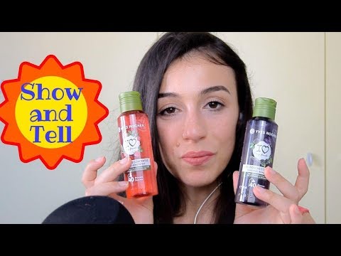 Rilassantissimo Show and Tell dei nuovi PRODOTTI ESTIVI YVES ROCHER /ASMR ITA