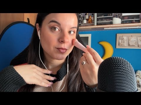 ASMR MAQUILLÁNDOME Y HABLANDO CON VOSOTROS 💕