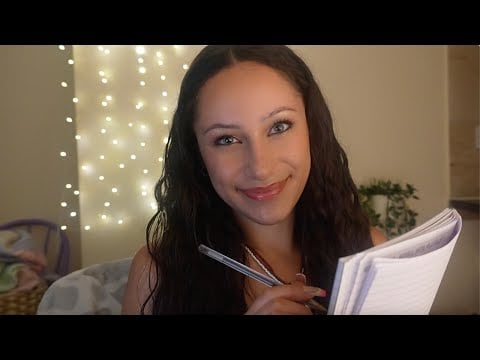 ASMR - interviewing my celebrity crush (you!!) #wlw