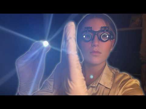 Cranial Nerve Exam with Bright Light Triggers ASMR