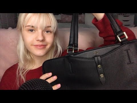 ASMR What's In My Purse/School Bag