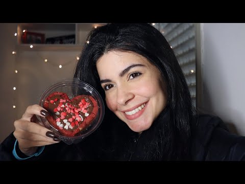 ASMR COMENDO COOKIE RECHEADO DE NUTELLA