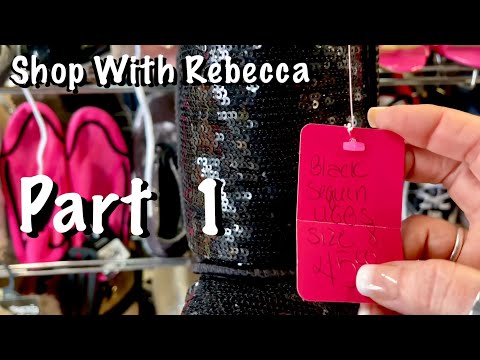 ASMR Shop with Rebecca! (No talking) Part 1/Soft spoken tomorrow/Portland Consignment Shop!