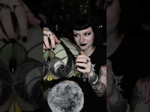 ASMR | Tiffany Style Lamp Tapping & Scratching 💡