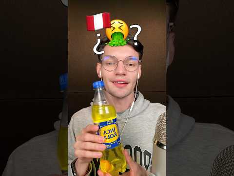 ES RICA LA GASEOSA INCA KOLA? 🇵🇪 #asmr #shorts #asmrsounds #comedia