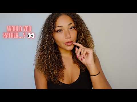 ASMR Asking You 100 WEIRD Would You Rather Questions 👀 (Clicky Whispers + My Answers) 🌶️ 😵‍💫