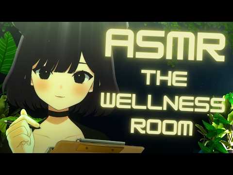 【ASMR】special wellness session📋💚 | relieving your stress🌿😴  | Severance inspired RP #3DIO #asmr