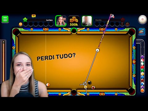 ASMR - JOGANDO 8 BALL POOL (apostei tudo??)