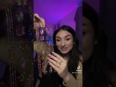 ASMR FRANÇAIS : JE TE COLLE DES STRASS SUR LE VISAGE 😍