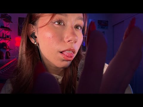ASMR | Mouth Sounds and Hand Movements Fast
