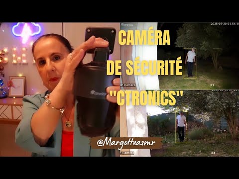 Caméra de sécurité extérieur. "CTRONICS" code promo-15% en description.