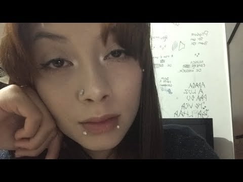 Asmr te relaxando de pertinho
