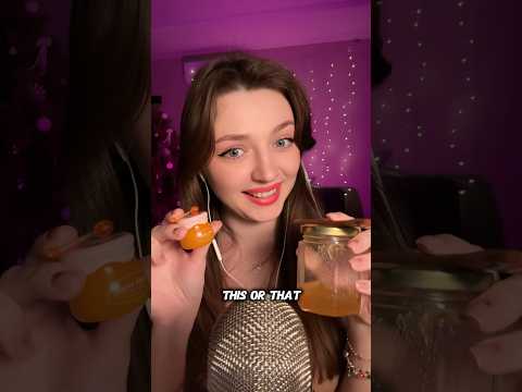 This or that? #asmr #asmrsounds #asmrrelax #asmrsleep #relax #tingles #asmrvideo #relaxingvideos