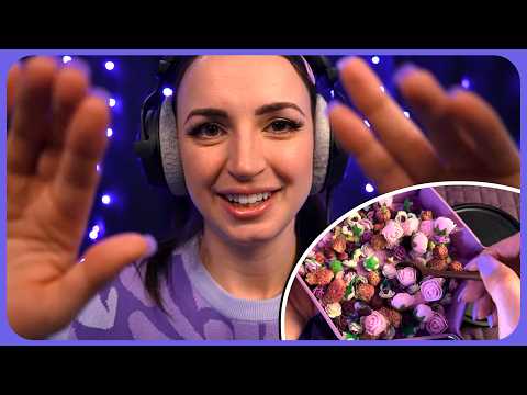3.5 Minute ASMR | Lucky Scoop 1! (Up Close Whispering, Finger Flutters, Brushing & More)