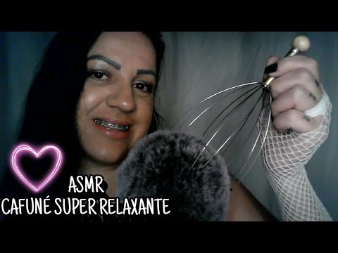 ASMR-CAFUNÉ VC VAI RELAXAR PROFUNDAMENTE #rumo2k #asmr #asmrportuguês