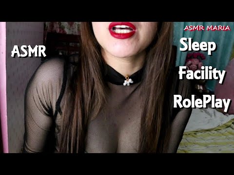 ASMR Sleeping Facility Role Play Whispering