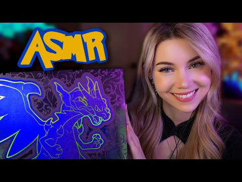 Whispered ASMR | Mega Charizard X UPC Unboxing & Pack Openings