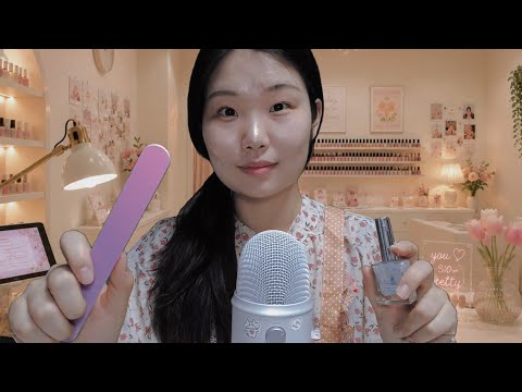 asmr 부담스러운데 졸린 네일샵 rp
