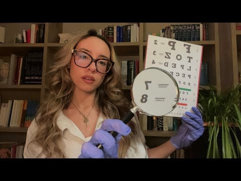 ASMR Roleplay | Super Relaxing Eye Exam! 
