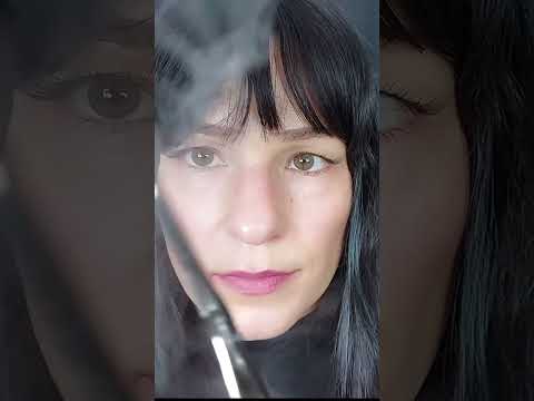 your hair is visible air ASMR