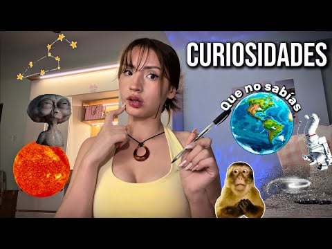 ASMR CURIOSIDADES QUE NO SABÍAS HACE 1 minuto | ASMR en ESPAÑOL 🧠