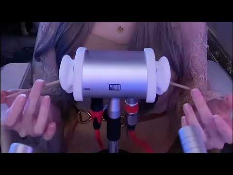 ASMR Sleep Clinic: Goose Feather, Tuning Fork & Whisper Ear Care for Deep Relaxation (No Talking)